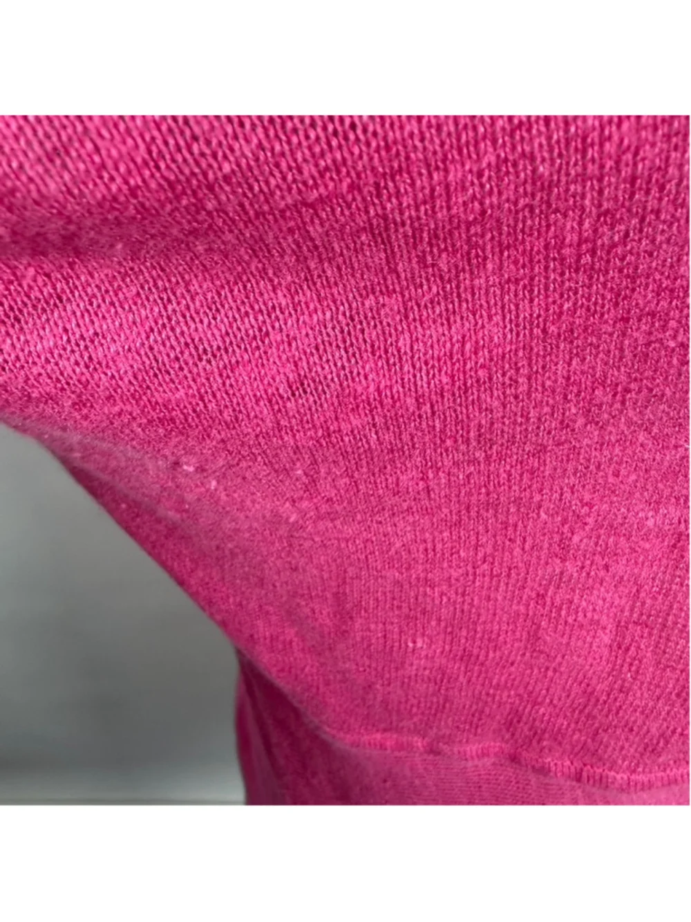 Eileen Fisher System Organic Linen Open Waterfall Drape Front Cardigan Size L - Picture 10 of 11